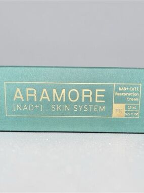 Aramore NAD+ Skin System NAD+ Cell Restoration Cream - Teal